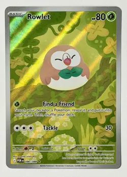 Pokemon TCG: Rowlet IR 090/088 2026 Mega Evolution—Perfect Order ME03:POR - Image 1