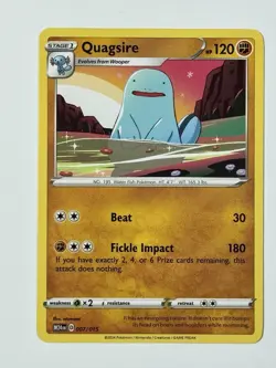 Pokemon TCG - Quagsire - M24 En #07/15 - 2024 McDonald’s 2024 Promo - Regular - Image 1