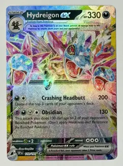 Pokemon TCG: Hydreigon ex - 119/191 - 2024 Surging Sparks SV08:SSP RR - Image 1