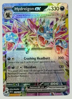 Pokemon TCG: Hydreigon ex - 119/191 - 2024 Surging Sparks SV08:SSP RR - Image 4