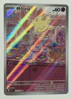 Pokemon TCG - Milcery - 152/142 - 2024 Stellar Crown - SV07:SCR IR - Image 2