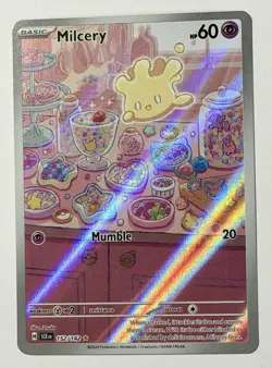Pokemon TCG - Milcery - 152/142 - 2024 Stellar Crown - SV07:SCR IR - Image 3