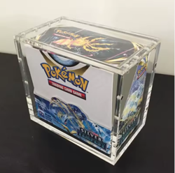 LOT OF 12 - Pokemon Acrylic Display Case Booster Box magnetic - Image 1