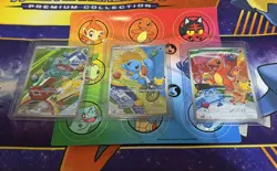 Pokemon First Partner Illustration Collection 3x - Bulbasaur Charmander Squirtle - Image 1