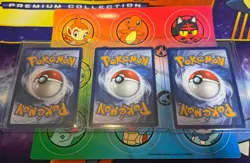 Pokemon First Partner Illustration Collection 3x - Bulbasaur Charmander Squirtle - Image 5