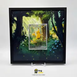 Pikachu ex ASC 276/217 – Pokemon Extended Art Display | Framed MIXPIX® - Image 1