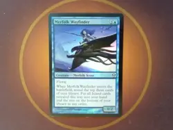 Foil Merfolk Wayfinder - Zendikar - Magic the Gathering MtG - Image 1