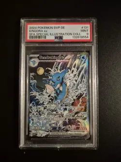 PSA9 Pokemon Seedraking EX promo SVP 131 - Deutsch Nebel der Sagen MINT - Image 1