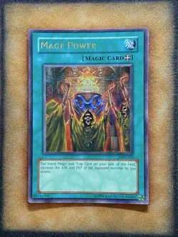 Yugioh Mage Power LON-050 Ultra Rare LP - Image 1