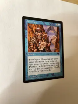Intuition #70 Magic The Gathering MTG 1997 Tempest Card LP - Image 3