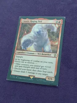 Umaro, Raging Yeti Surge Foil - FIC 0063 NM - MTG Magic - Image 2