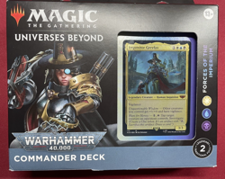 MTG Warhammer 40K Commander Deck Forces Of The Imperium: Inquisitor Greyfax - Image 1