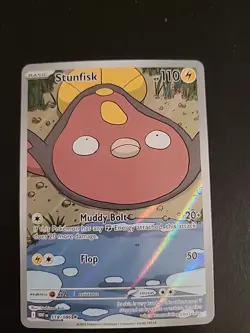 Stunfisk - 118/086 - Illustration Rare - NM - Pokemon TCG White Flare NM - Image 1
