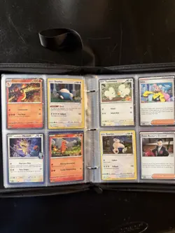Pokemon Binder Collection Scarlet Violet Pre Release Promo-English & Japanese - Image 1