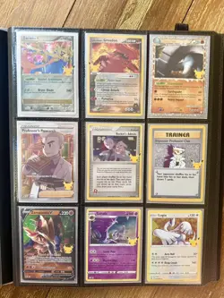 Pokemon Celebrations Binder Lot Pikachu VMAX Charizard Mew ex Set NM - Image 3