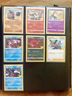 Pokemon Celebrations Binder Lot Pikachu VMAX Charizard Mew ex Set NM - Image 5