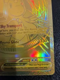Mega Dragonite Ex 295/217 GOLD HYPER RARE POKEMON ASCENDED HEROES - Image 4