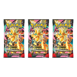 Pokemon 🇫🇷 3x Booster ME2.5 Heros Transcendants ME02.5 Mega-Evolution Preco - Image 1
