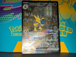 Alakazam ex 201/165 Special Illustration Rare 151 Pokemon NM - Image 2