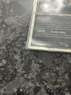 UMBREON ITALIAN POKEMON HEARTGOLD & SOULSILVER Undaunted 86/90 - Image 2