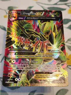 M Sceptile EX Full Art 85/98 XY - Ancient Origins Holo Pokemon TCG - Image 2