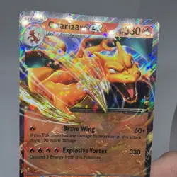 Pokemon TCG Charizard ex 006/165 Scarlet & Violet 151 Double Rare NM Mint B14 - Image 2