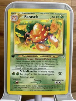 Pokemon TCG Parasect Neo Revelation 1st Edition German - Image 1