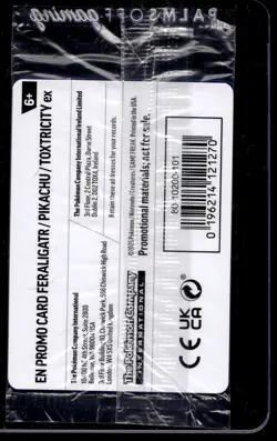 10x SEALED ILLUSTRATION CONTEST - SVP PROMOS PIKACHU FERALIGATR 213 214 215 - Image 3