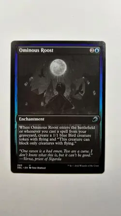 MTG Innistrad Double Feature Ominous Roost #65 Magic the Gathering - Image 1