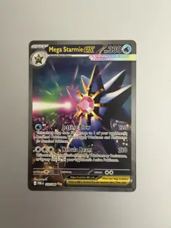Mega Starmie ex 118/088 Pokemon Perfect Order Pack Fresh Sleeved Immediately NM - Image 1