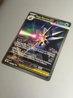 Mega Starmie ex 118/088 Pokemon Perfect Order Pack Fresh Sleeved Immediately NM - Image 2