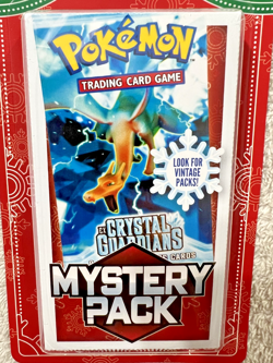 5x POKEMON MYSTERY PACK CRYSTAL GUARDIANS CHASE PACKS 1:10 LOOK FOR VINTAGE PACK - Image 5