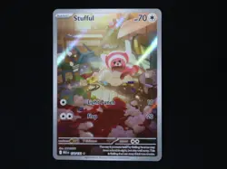 Stufful 154/132 - Mega Evolution Illustration Rare - Near Mint Pokemon TCG - Image 1