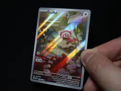 Stufful 154/132 - Mega Evolution Illustration Rare - Near Mint Pokemon TCG - Image 3