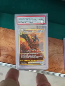 2023 Pokemon Crown Zenith Origin Dialga VSTAR GG68 PSA 10 GEM MT - Image 1
