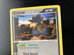 Pokemon Non-Holo Murkrow 8/17 Pop Series 1 Excellent Near-Mint Condition - Image 2