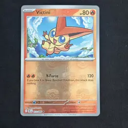 Pokemon TCG - Victini (Master Ball Pattern) 012/086 Sv: Black Bolt Holo - Image 1