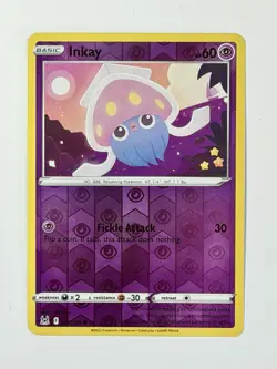 Pokemon TCG - Inkay - 077/196 - Sword & Shield: Lost Origin (SWSH11) - Image 1