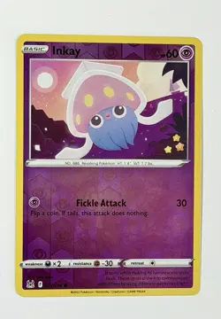 Pokemon TCG - Inkay - 077/196 - Sword & Shield: Lost Origin (SWSH11) - Image 2