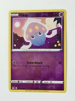 Pokemon TCG - Inkay - 077/196 - Sword & Shield: Lost Origin (SWSH11) - Image 3
