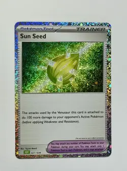 Pokemon TCG - Sun Seed - 027/034 - Classic Collection Venusaur Deck - Image 2