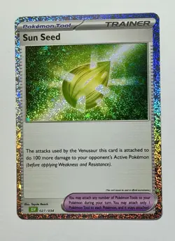 Pokemon TCG - Sun Seed - 027/034 - Classic Collection Venusaur Deck - Image 3