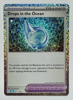 Pokemon TCG - Drops In The Ocean - 021/034 - Classic Collection Blastoise Deck - Image 1