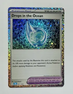 Pokemon TCG - Drops In The Ocean - 021/034 - Classic Collection Blastoise Deck - Image 3