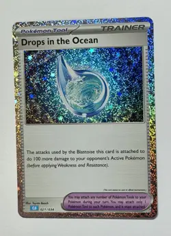 Pokemon TCG - Drops In The Ocean - 021/034 - Classic Collection Blastoise Deck - Image 4