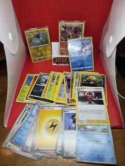 Pokemon TCG Card Lot – Holos & Reverse Holos – Volcanion Shinx Sneasel... - Image 1