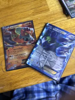 Pokemon TCG Landorus and Tornadus EX Combo Ultra Rare XY 89/149 And 98/116 - Image 1