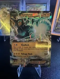 Thundurus EX 26/108 – Ultra Rare Holo | Pokemon TCG Roaring Skies - Image 1