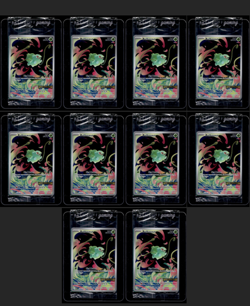 10x SEALED BULBASAUR [STAMPED] - 133/132 - MEGA EVOLUTION BOX TOPPER POKEMON [2] - Image 1