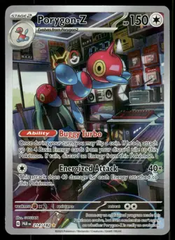 Pokemon Cards Porygon-Z 214/182 Paradox Rift Illustration Rare NM - Image 1